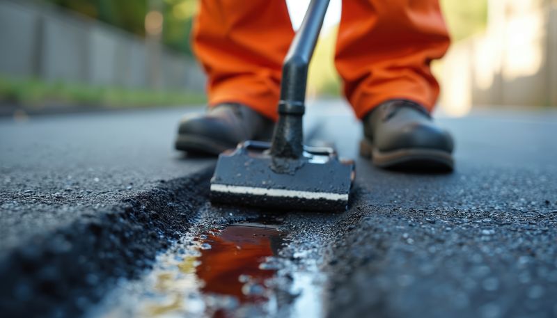 Commercial Asphalt Repair detail