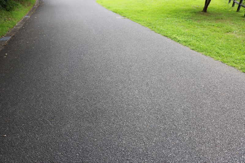Gravel And Tar Paving